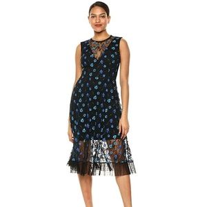 Stunning Floral Lace Designer Dress